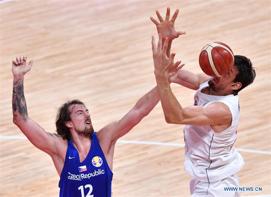 (SP)CHINA-BEIJING-BASKETBALL-FIBA WORLD CUP-CZE VS SRB (CN)