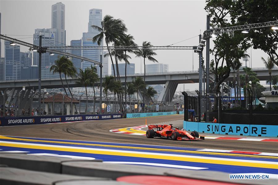 (SP)SINGAPORE-F1-GRAND PRIX-PRACTICE SESSION