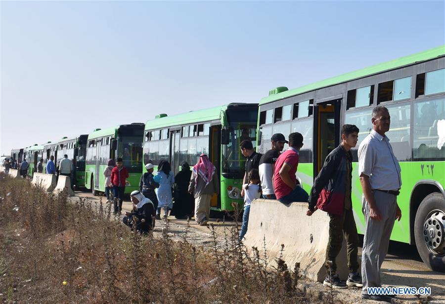 SYRIA-HOMS-DISPLACED PEOPLE-RETURN