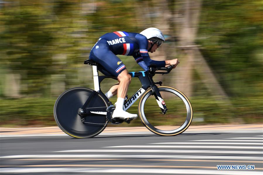 (SP)CHINA-WUHAN-7TH MILITARY WORLD GAMES-CYCLING ROAD-INDIVIDUAL TIME TRIAL MEN-FINAL