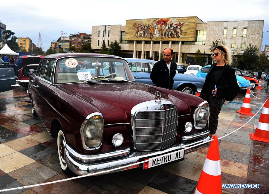 ALBANIA-TIRANA-CLASSIC VEHICLE SHOW