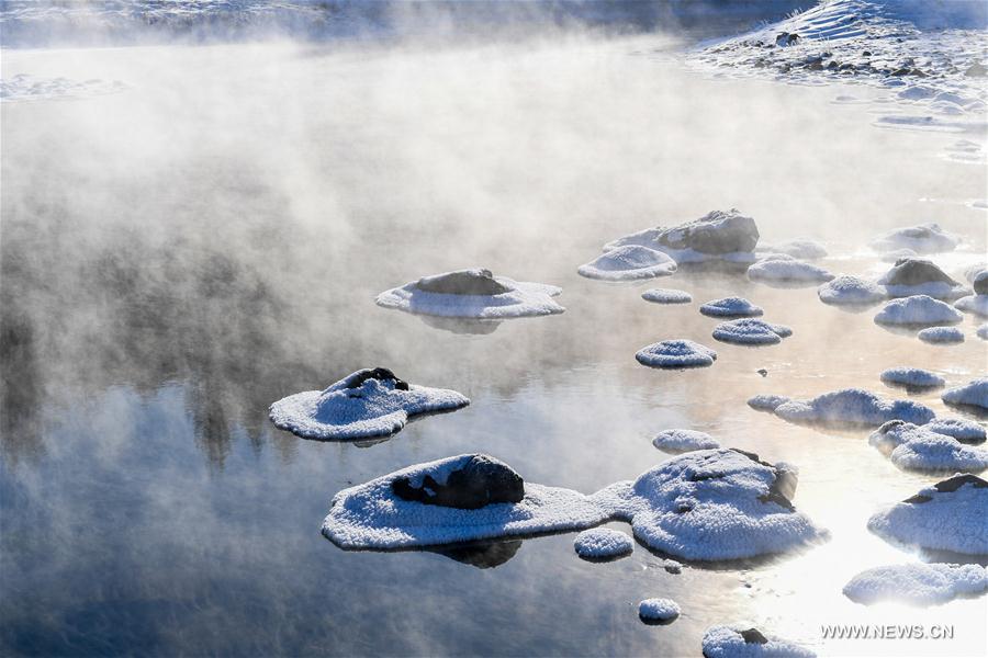 CHINA-INNER MONGOLIA-ARXAN-HALHA RIVER-WINTER SCENERY (CN)