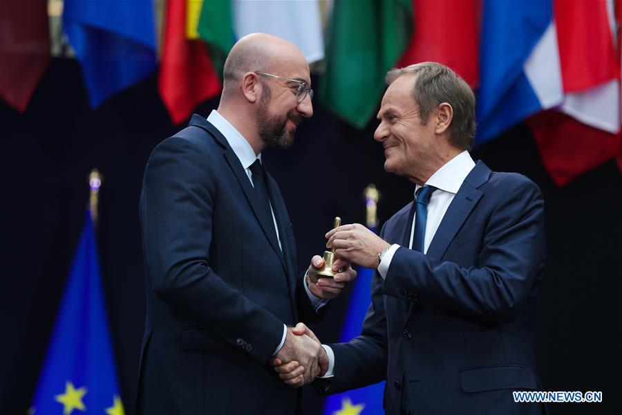 BELGIUM-BRUSSELS-EU-COUNCIL-PRESIDENT-HANDOVER