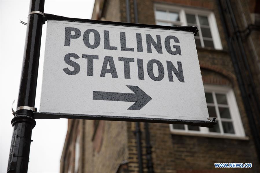 BRITAIN-LONDON-GENERAL ELECTION-POLLING STATION