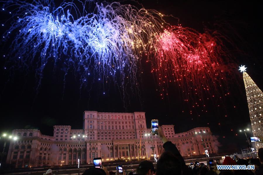 ROMANIA-BUCHAREST-NEW YEAR-CELEBRATION