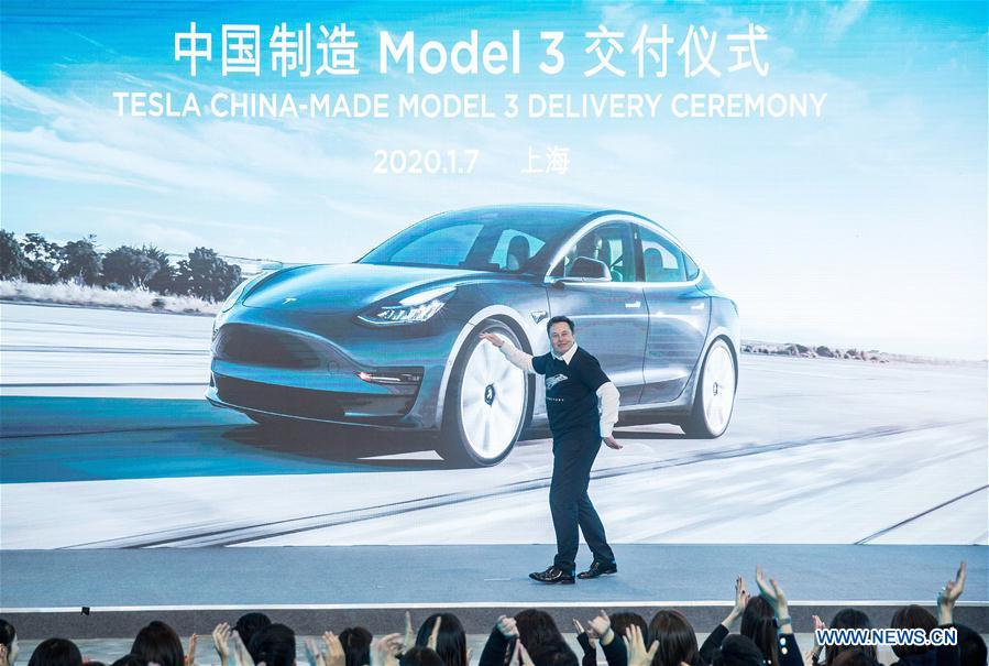 CHINA-SHANGHAI-TESLA-GIGAFACTORY-MODEL Y (CN)