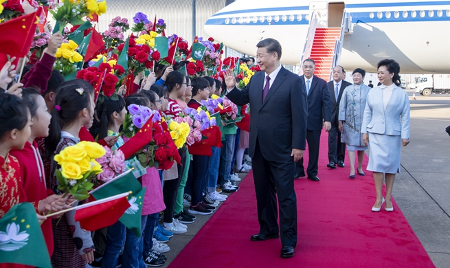 Chinese president proud of Macao's achievements, progress