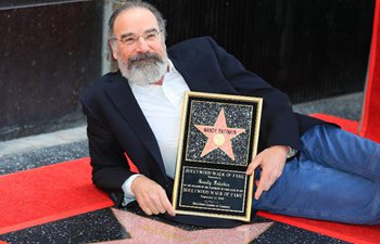 Actor Mandy Patinkin honored with star on Hollywood Walk of Fame