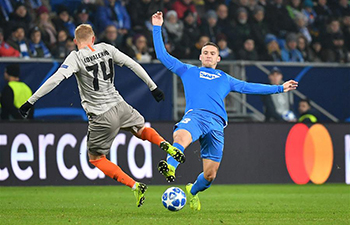 UEFA Champions League: Shakhtar Donetsk beats Hoffenheim 3-2