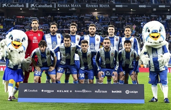 Spanish league match: Espanyol vs. Huesca