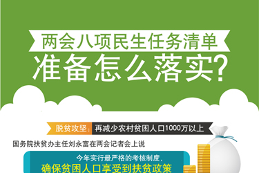 圖表：兩會八項民生任務(wù)清單準(zhǔn)備怎么落實？